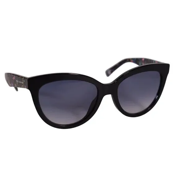 Marc Jacobs Cat Eye Womens Sunglasses - Black / Multicolor - NWT - Picture 5 of 11